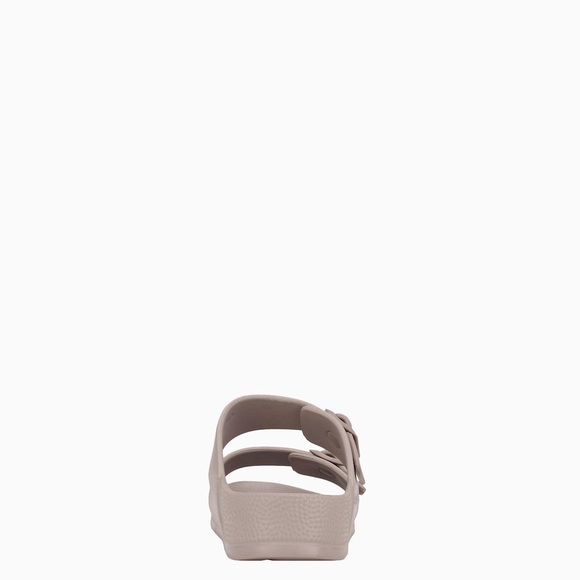 Calvin Klein Unisex Monogram Dual Strap Slide Sandals - Picture 3 of 4